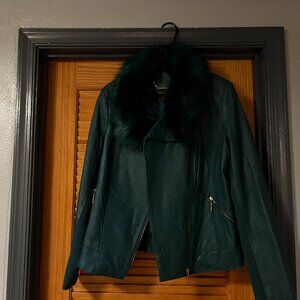 Iman Faux Leather Jacket